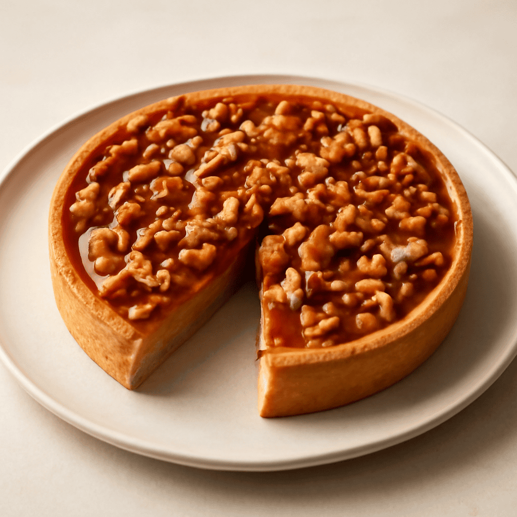 Torta Caramello e noci