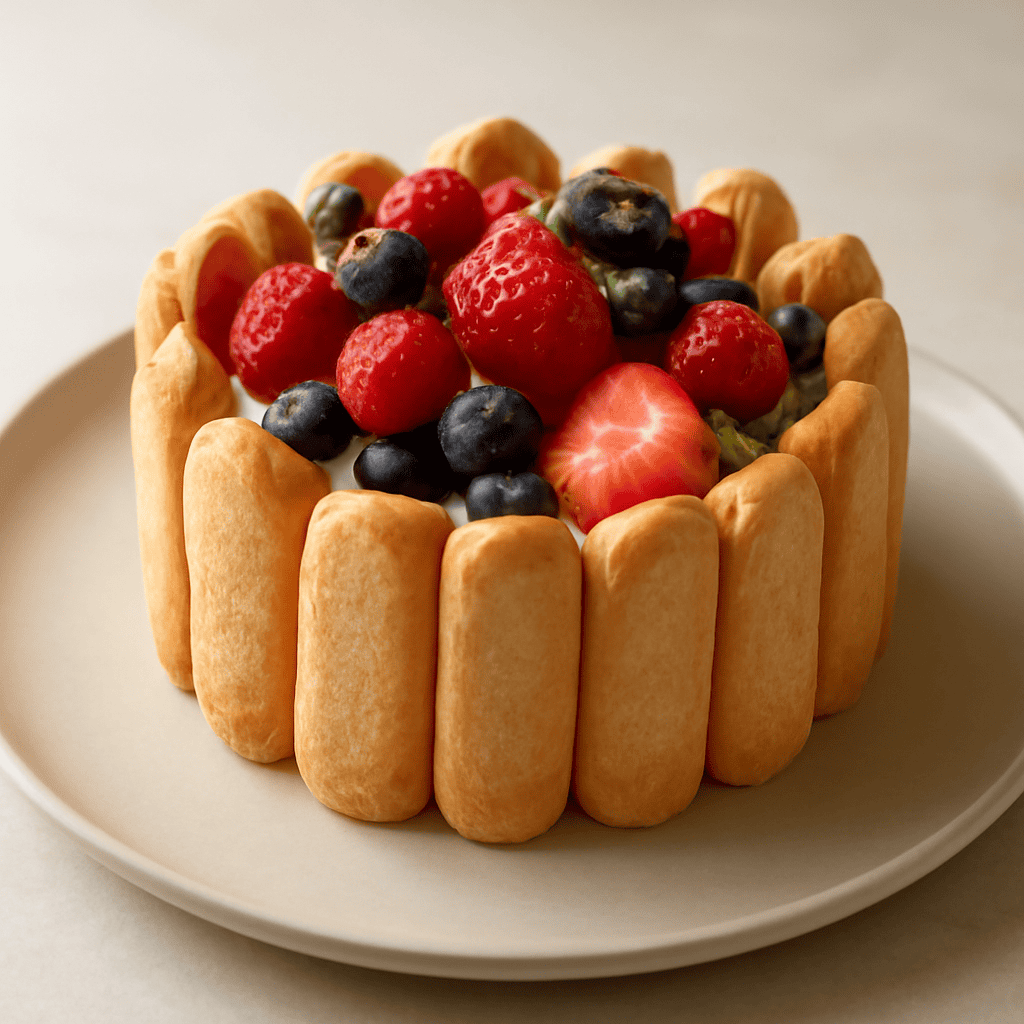 Torta Charlotte alla frutta