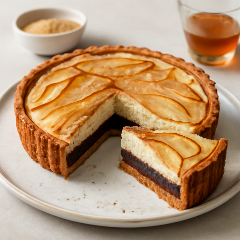Torta Cioccolato, Ricotta e Pere