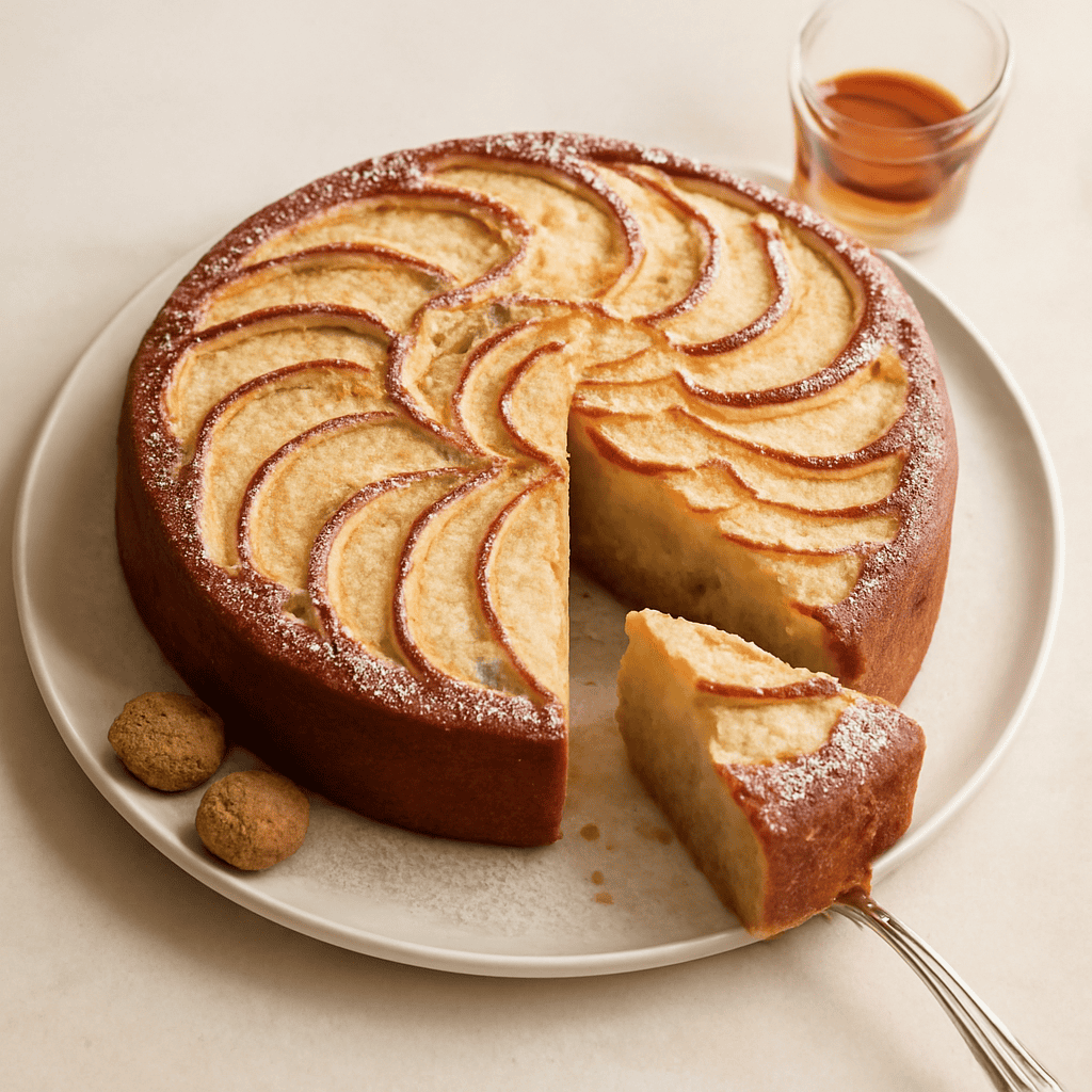 TORTA DI MELE MODERNA