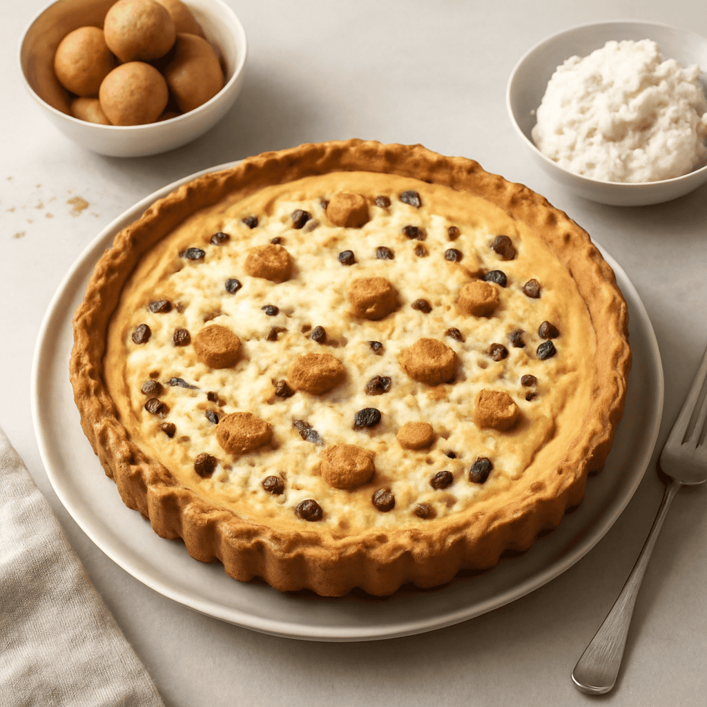 torta di ricotta e amaretti