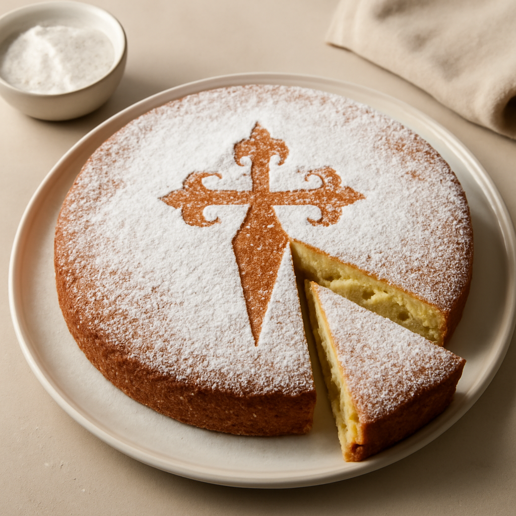 Torta di Santiago Senza Glutine