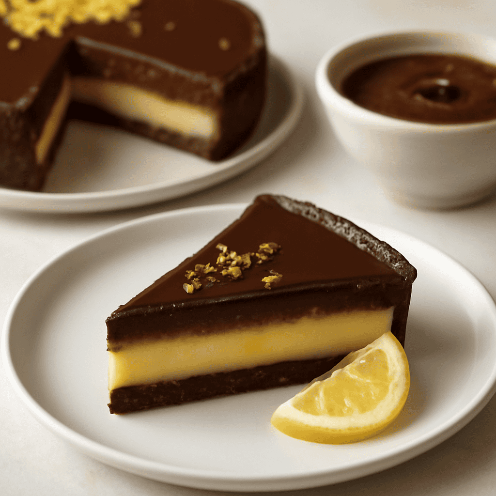 TORTA LIMONE E CIOCCOLATO