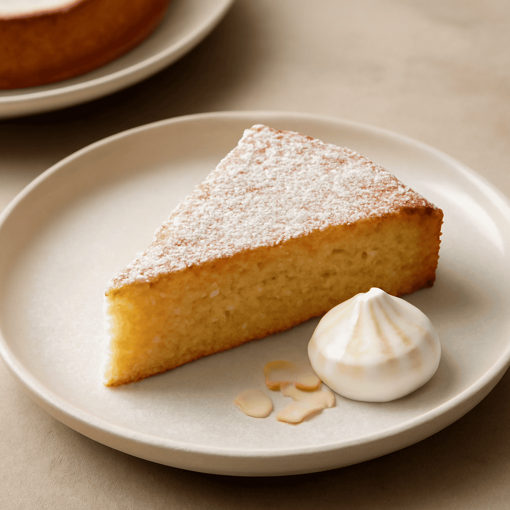 Torta Paradiso alla mandorla gluten free