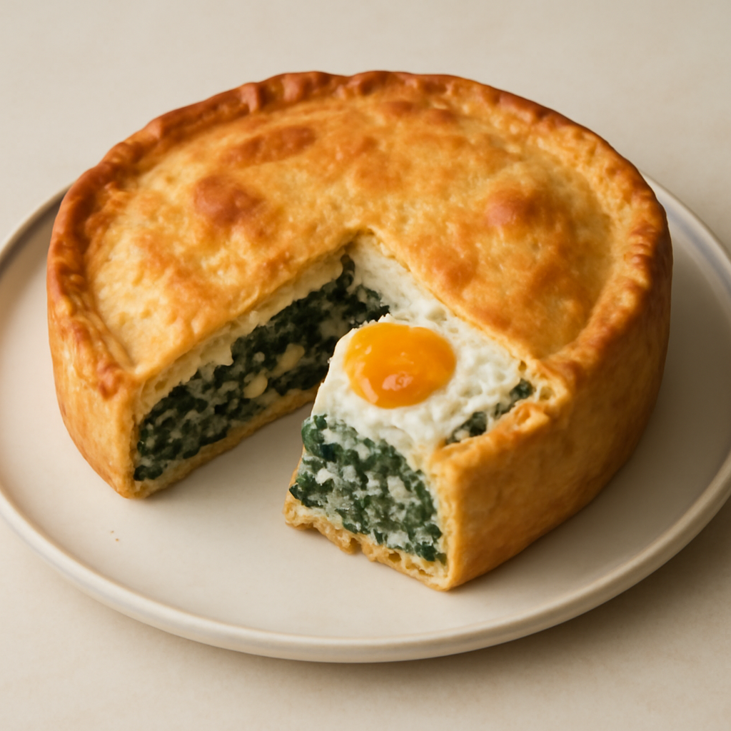 Torta pasqualina in trasferta