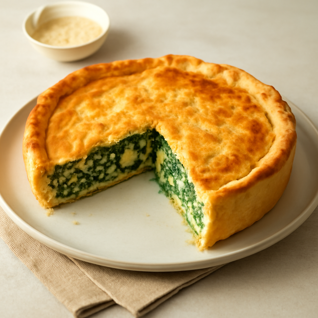 TORTA RICOTTA E SPINACI