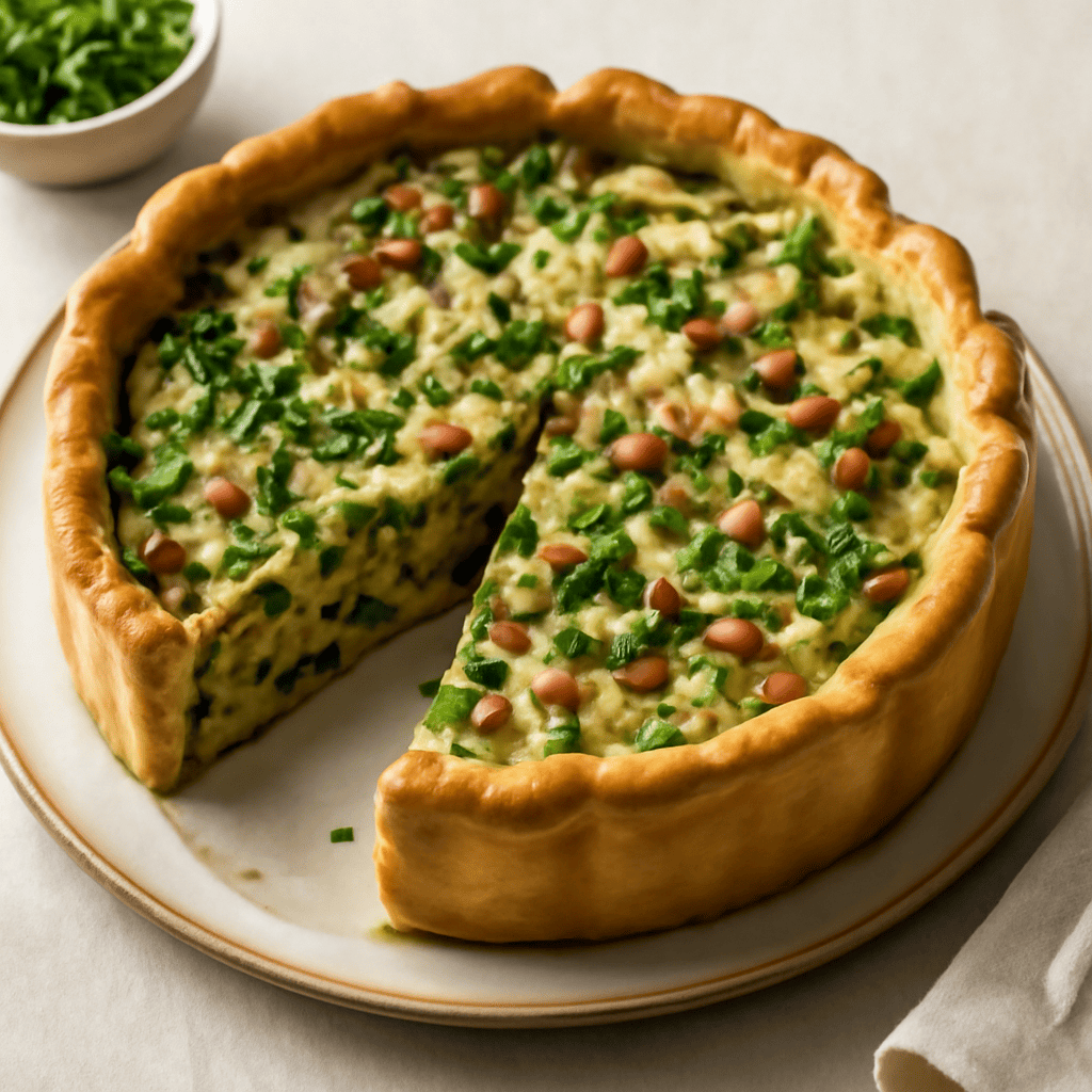 Torta salata “Risi e Bisi”