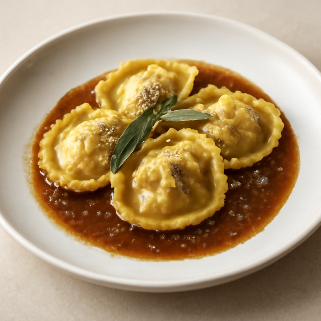tortelli di brasato
