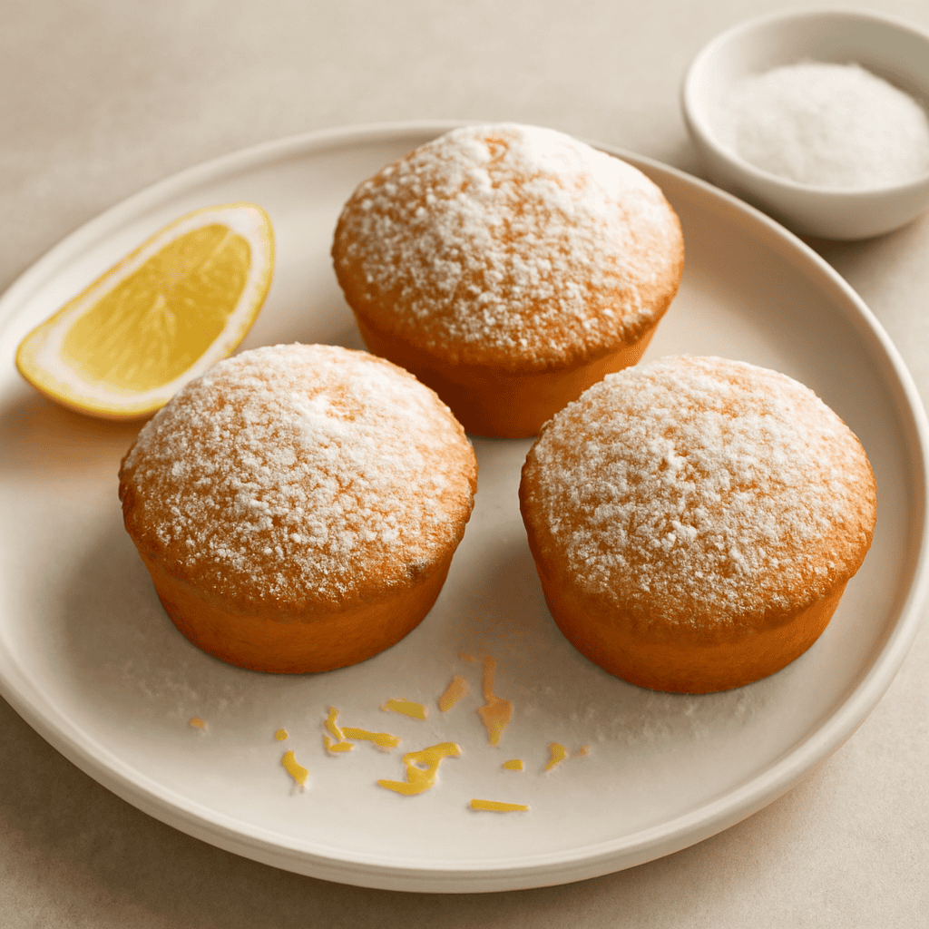 Tortine soffici al limone