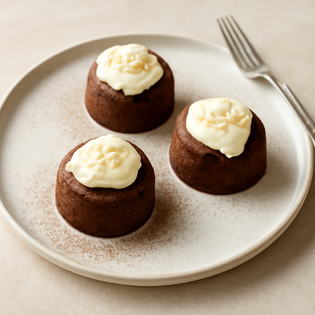 Tortini al caffè e cioccolato bianco