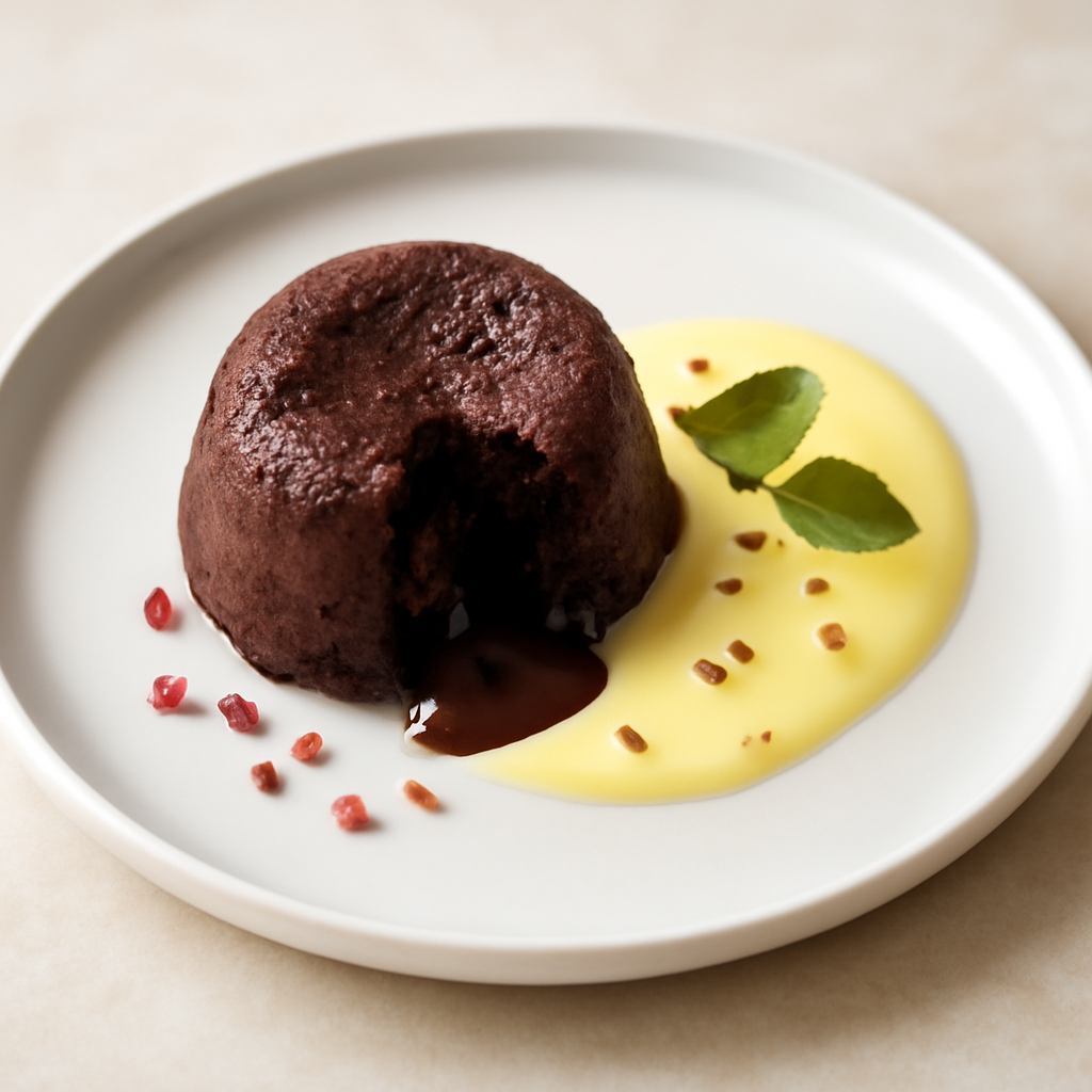 TORTINO AL CIOCCOLATO E PEPE ROSA