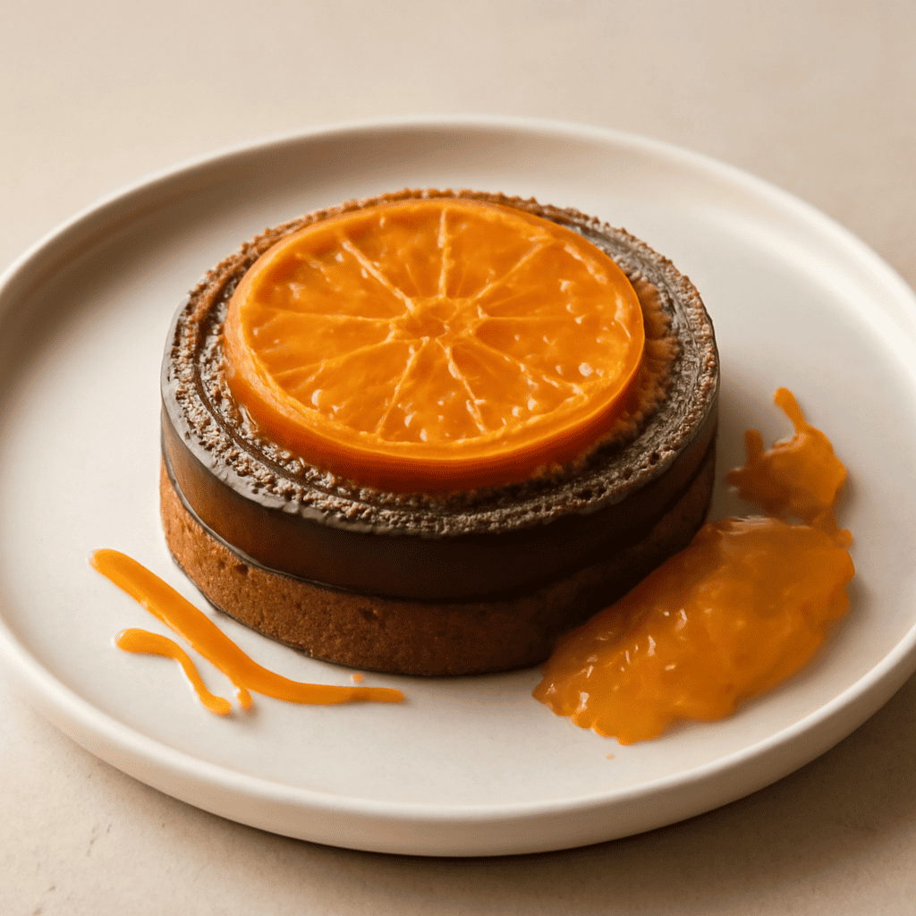 Tortino Arancia e Cioccolato