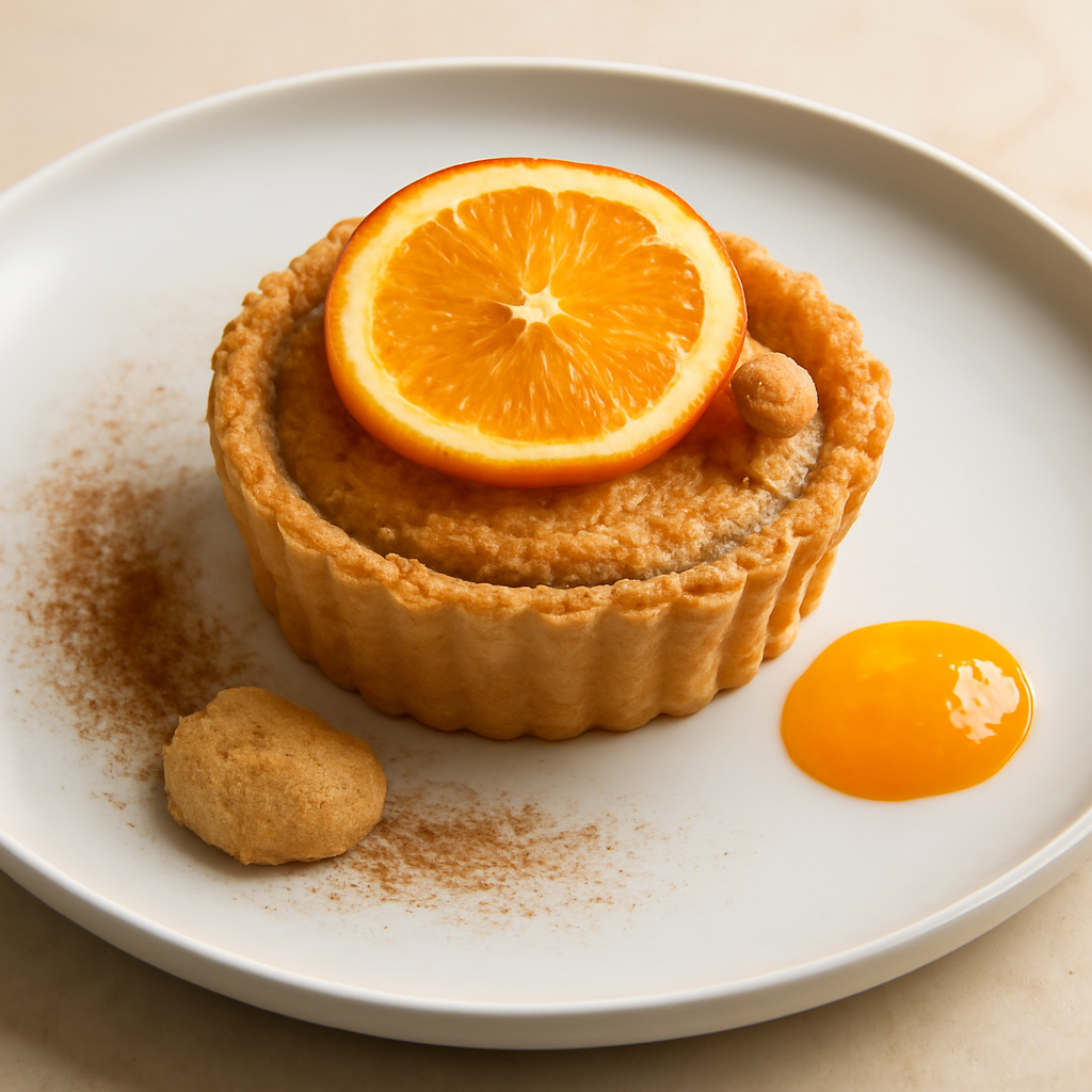 Tortino arancia e nocciola
