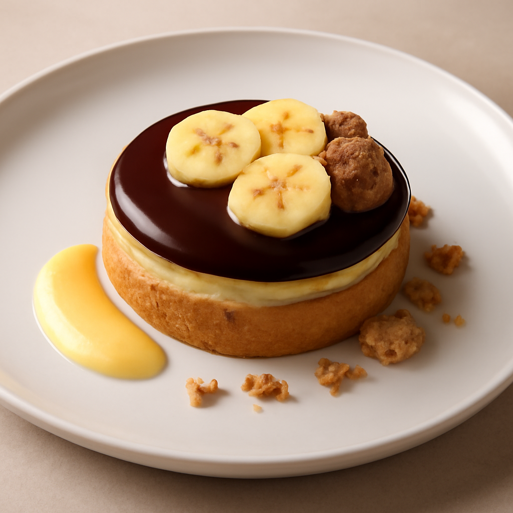 Tortino banana e amaretti