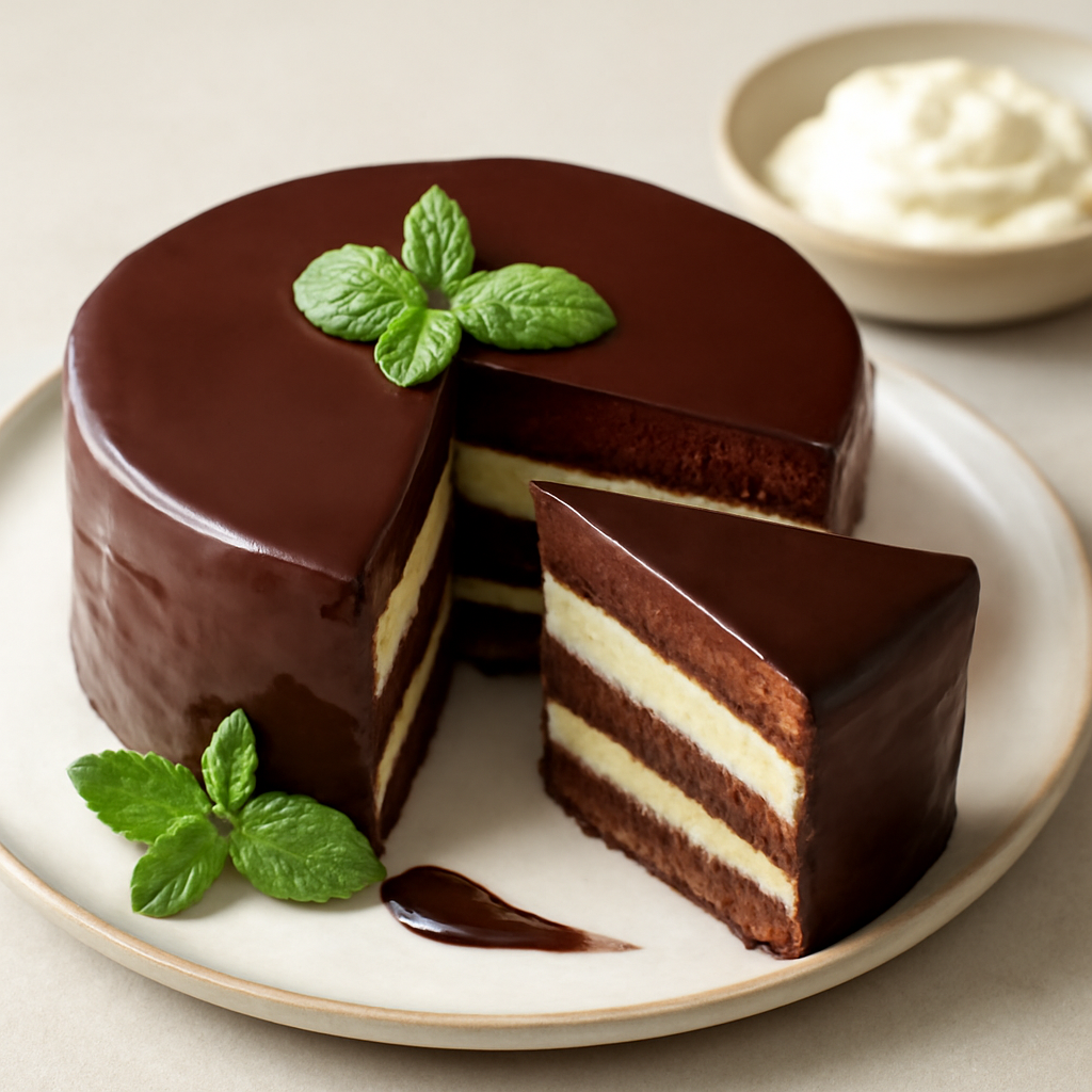 Tortino cioccolato e menta