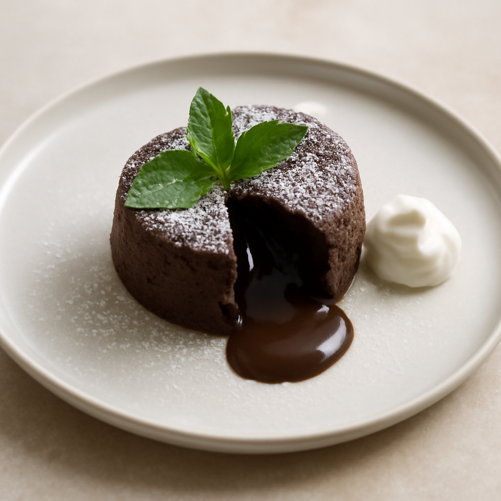 Tortino cuore caldo alla menta