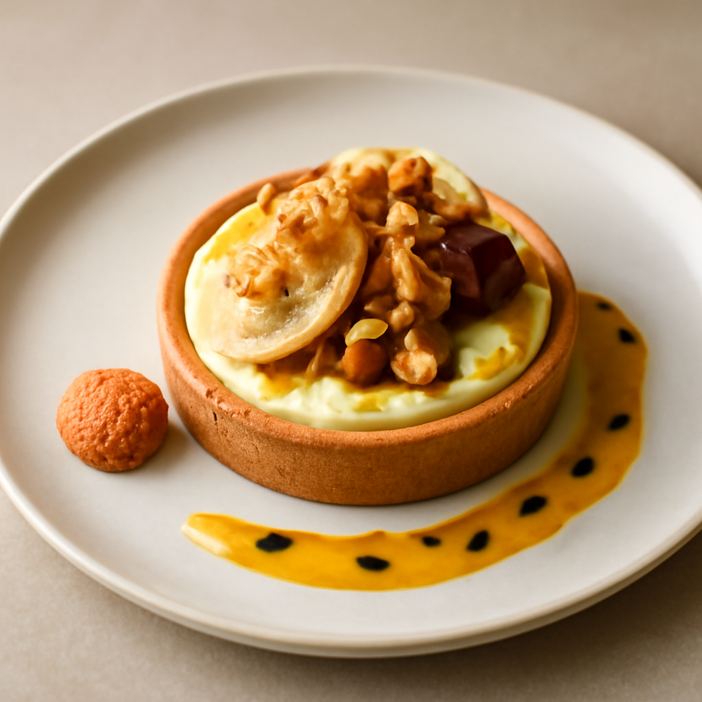 Tortino di banane e amaretti rivisitato