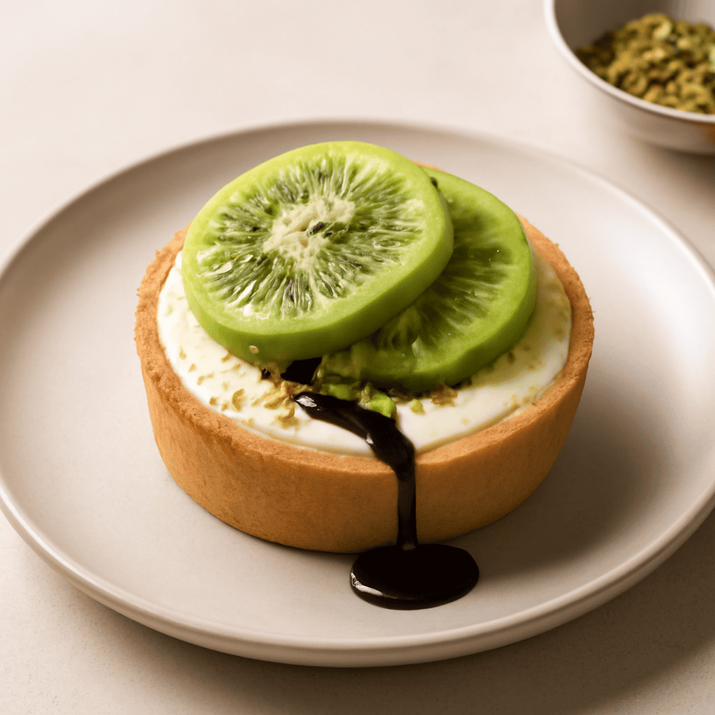 tortino di cheesecake al kiwi