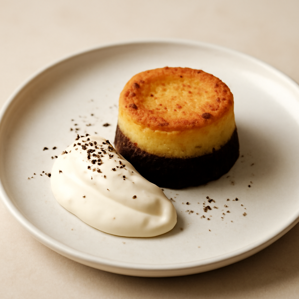 Tortino di patate con crema al mascarpone