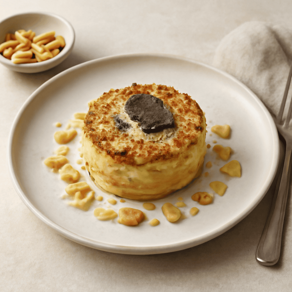 tortino di patate e mandorle