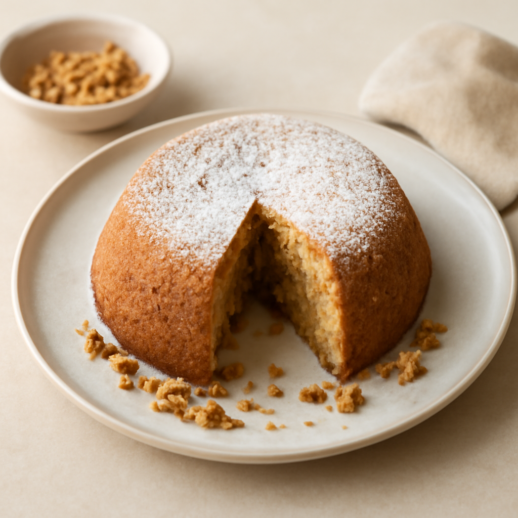 Tortino di ricotta e noci