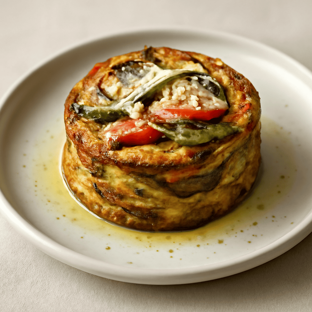 Tortino di verdure.
