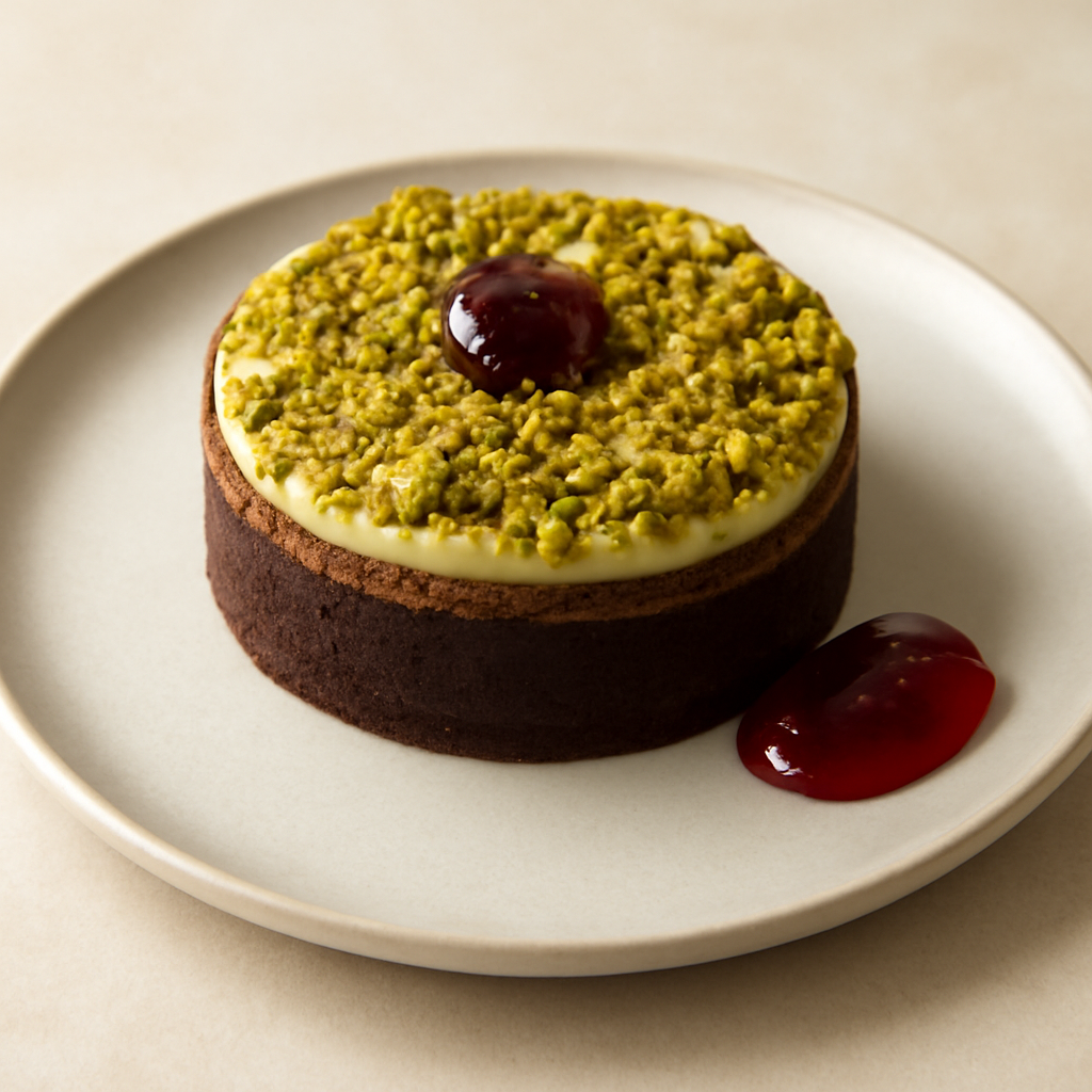 TORTINO FRANGIPANE AL PISTACCHIO