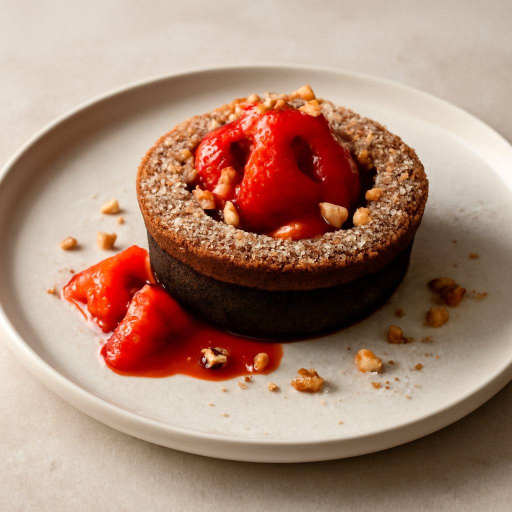 Tortino frangipane alla nocciola