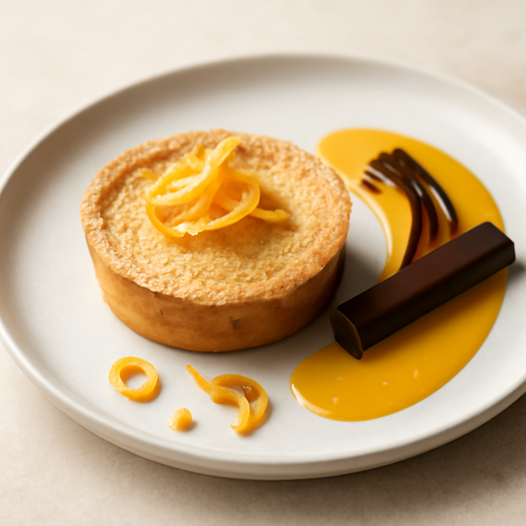 Tortino mandorle e arancia