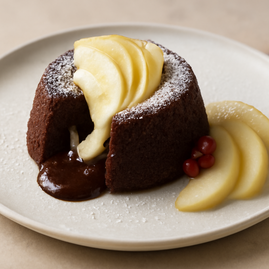 tortino pere e cioccolato gluten free