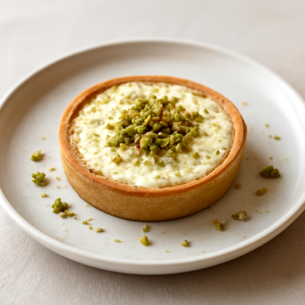 Tortino ricotta e pistacchi
