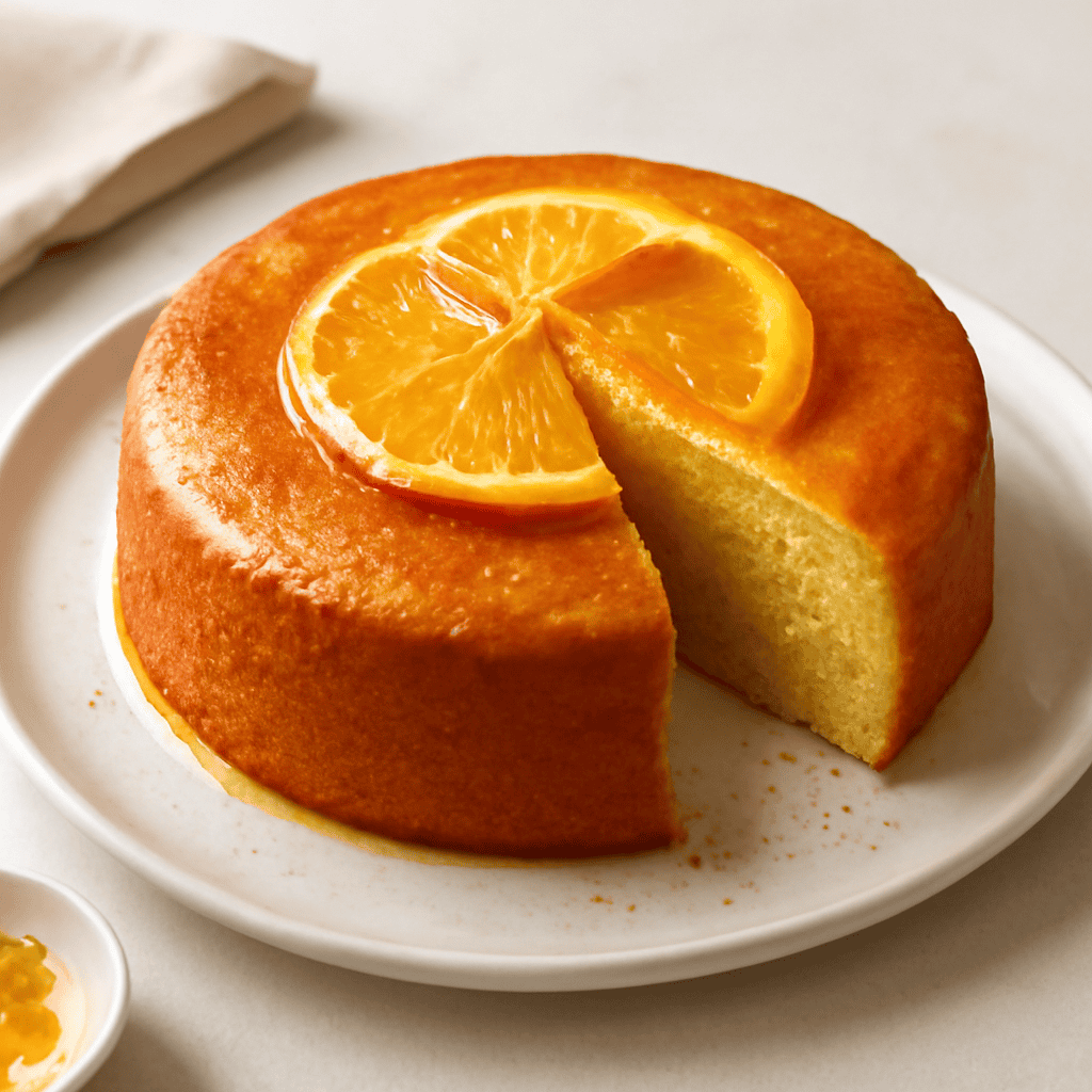 tortino soffice all’arancio