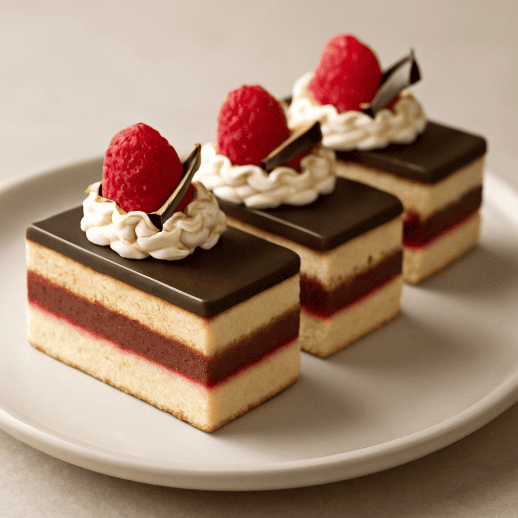 Tramezzini dolci cioccolato e lampone
