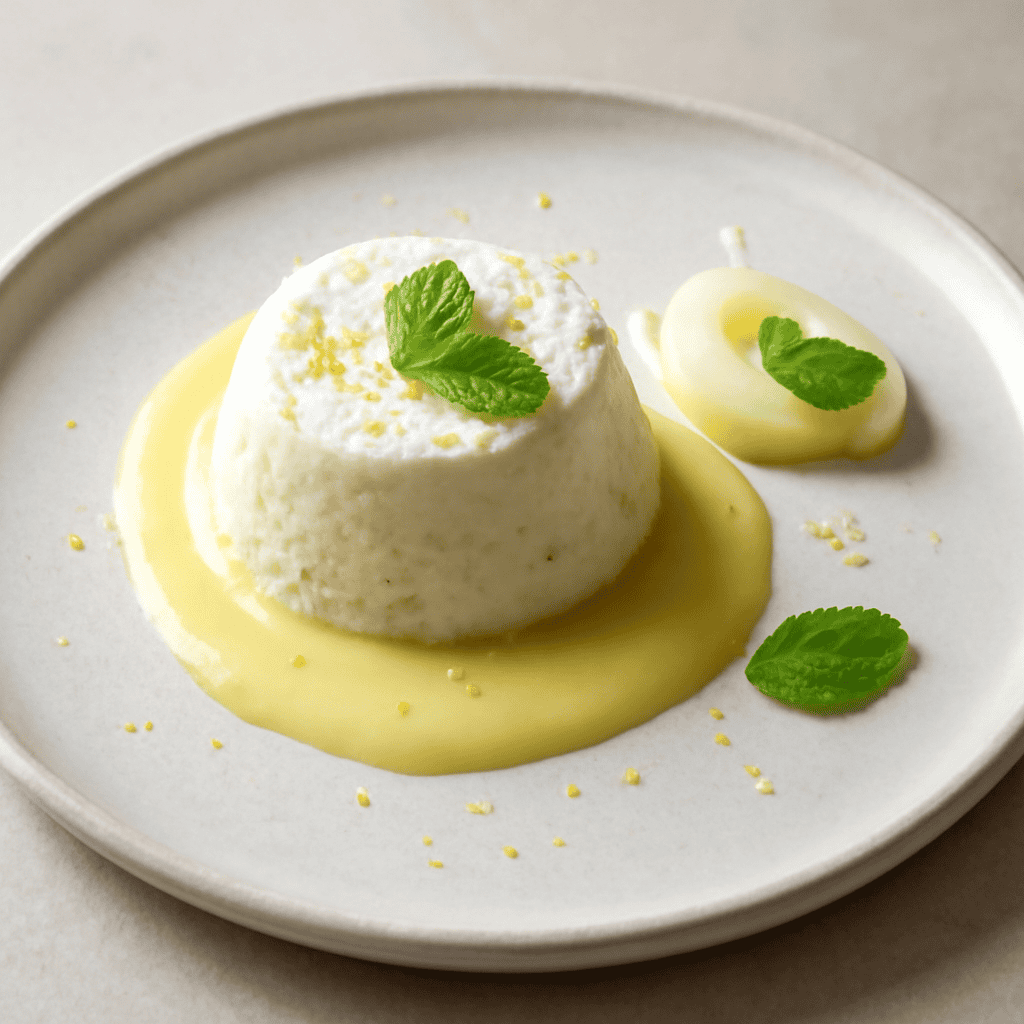 TRANCETTO DI RICOTTA ALLA MENTA E LIMONE