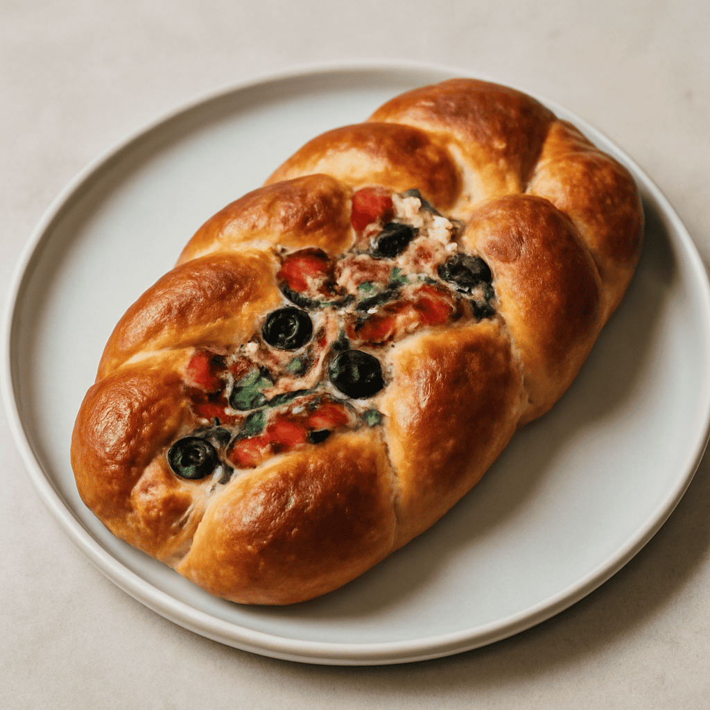 Treccia brioche