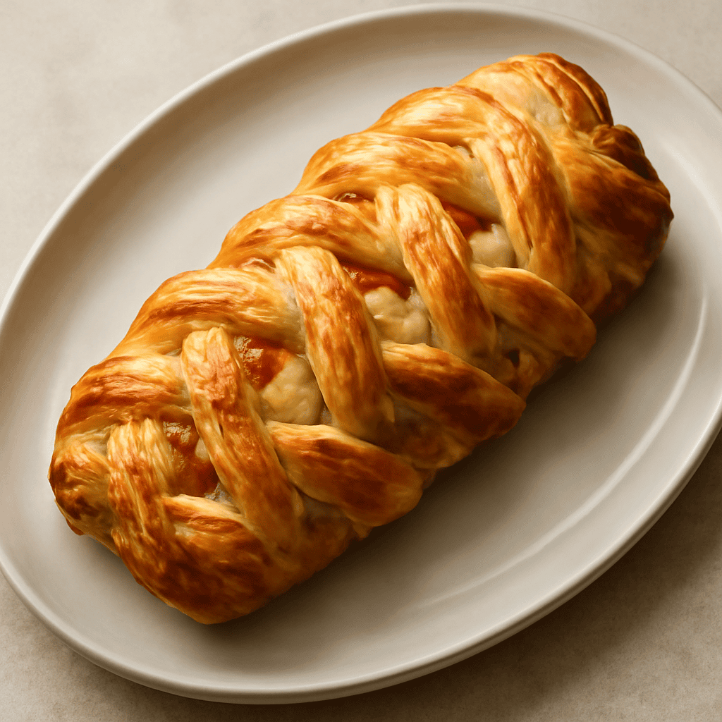 TRECCIA DI SFOGLIA SALATA