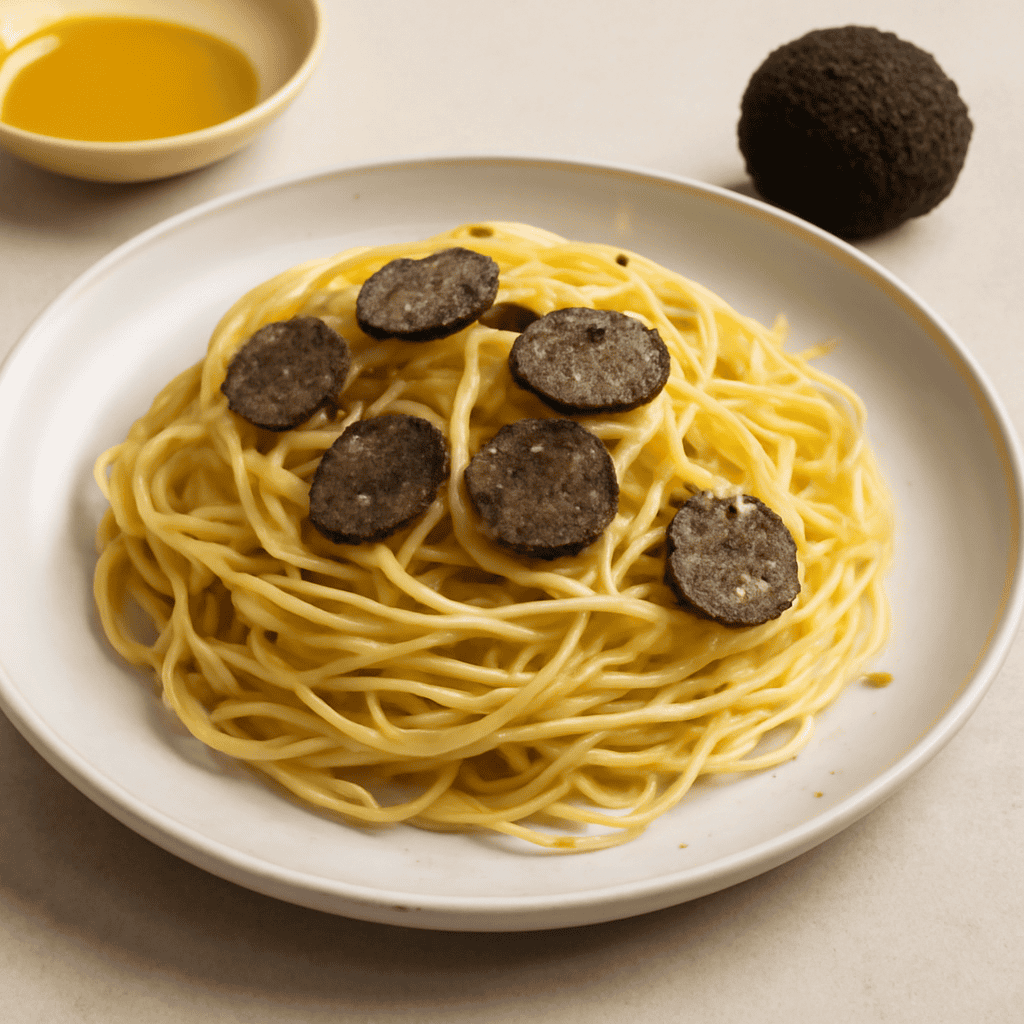 Trìfula Fresca e Spaghetti