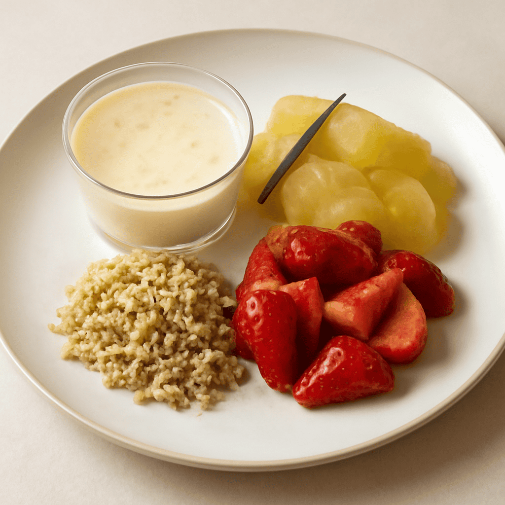 Tris di delizie alla frutta