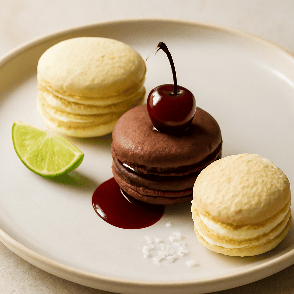 Tris di macaron