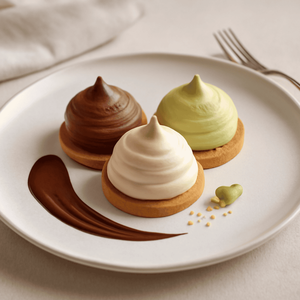 Tris di mousse