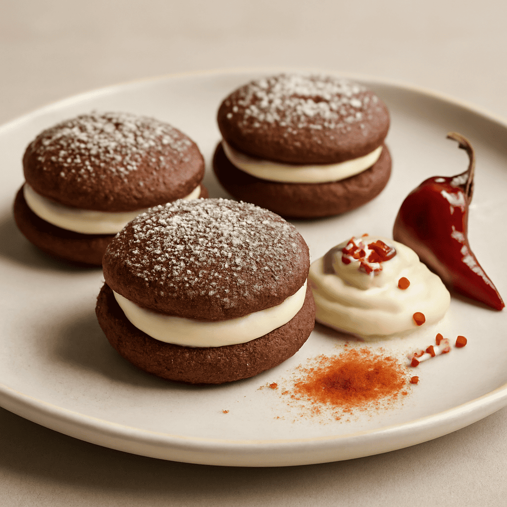 Whoopie cocco e peperoncino