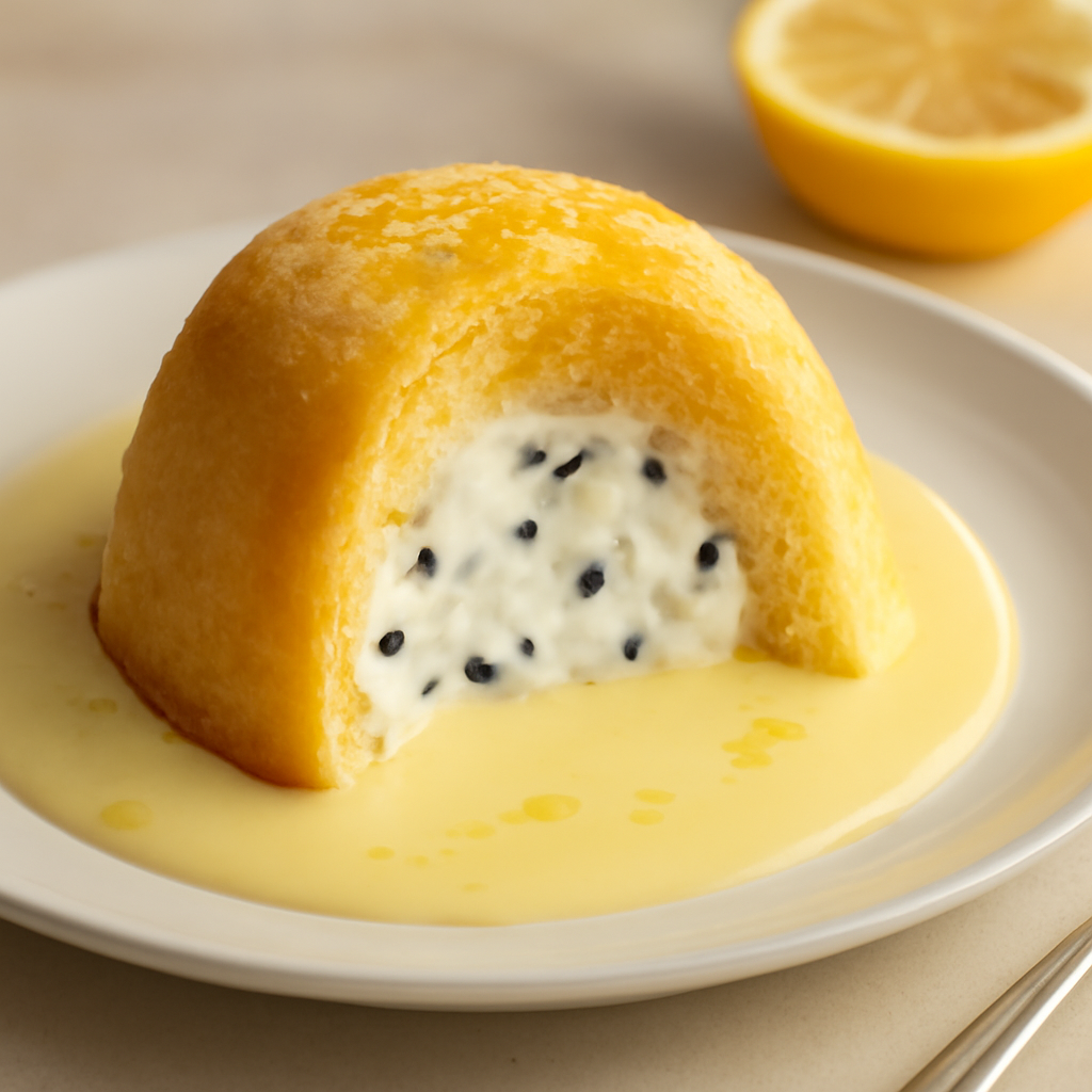 ZUCCOTTO AL FORMAGGIO E CREMA LIMONE