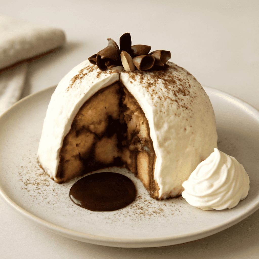 zuccotto al panettone