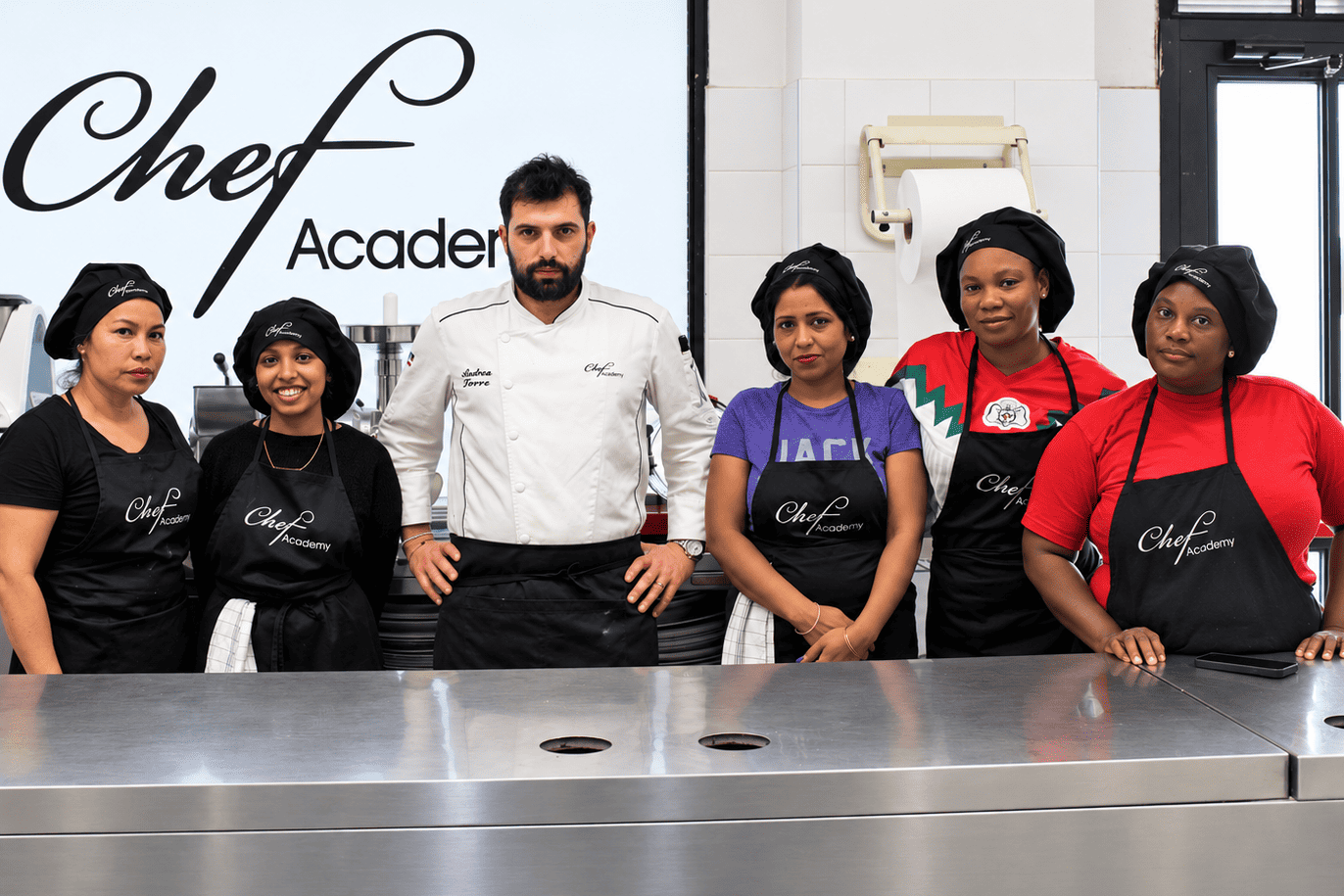 Ritratto di gruppo alla Chef Academy